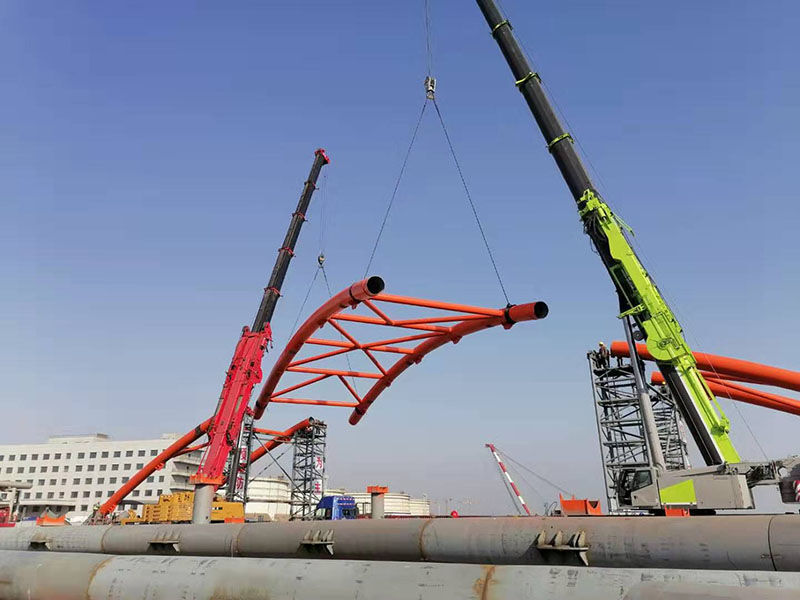 Стальной мост с пролетом 52–125 м