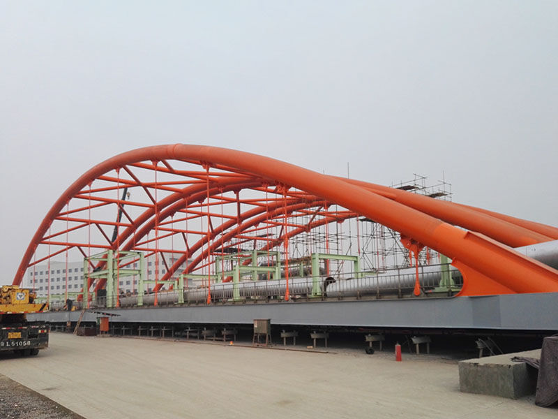 Стальной мост с пролетом 52–125 м