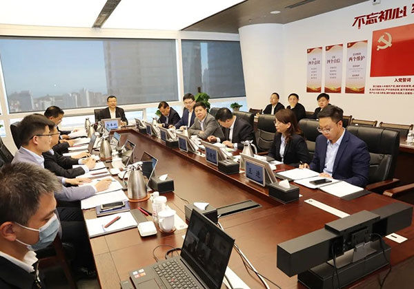 Shandong Port Group и штаб-квартира Maersk провели видеоконференцию