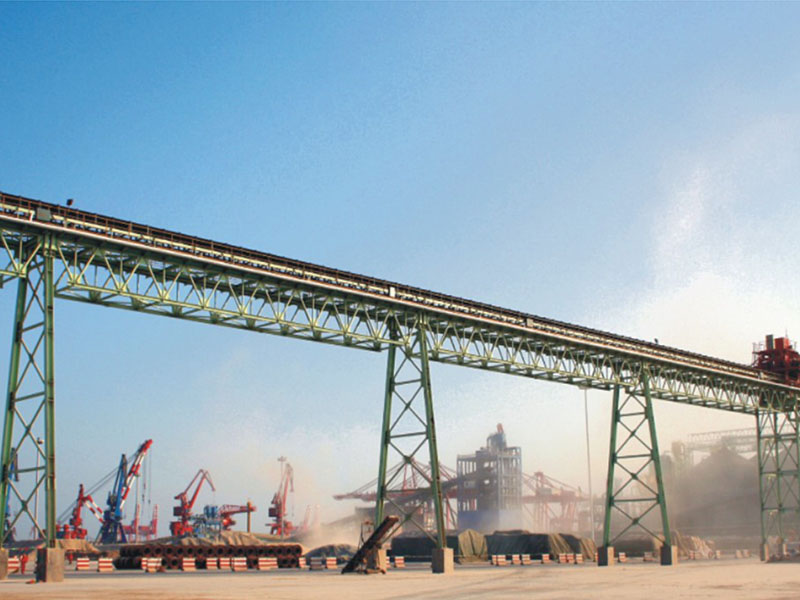 Проект ленточного конвейера для причала древесной щепы