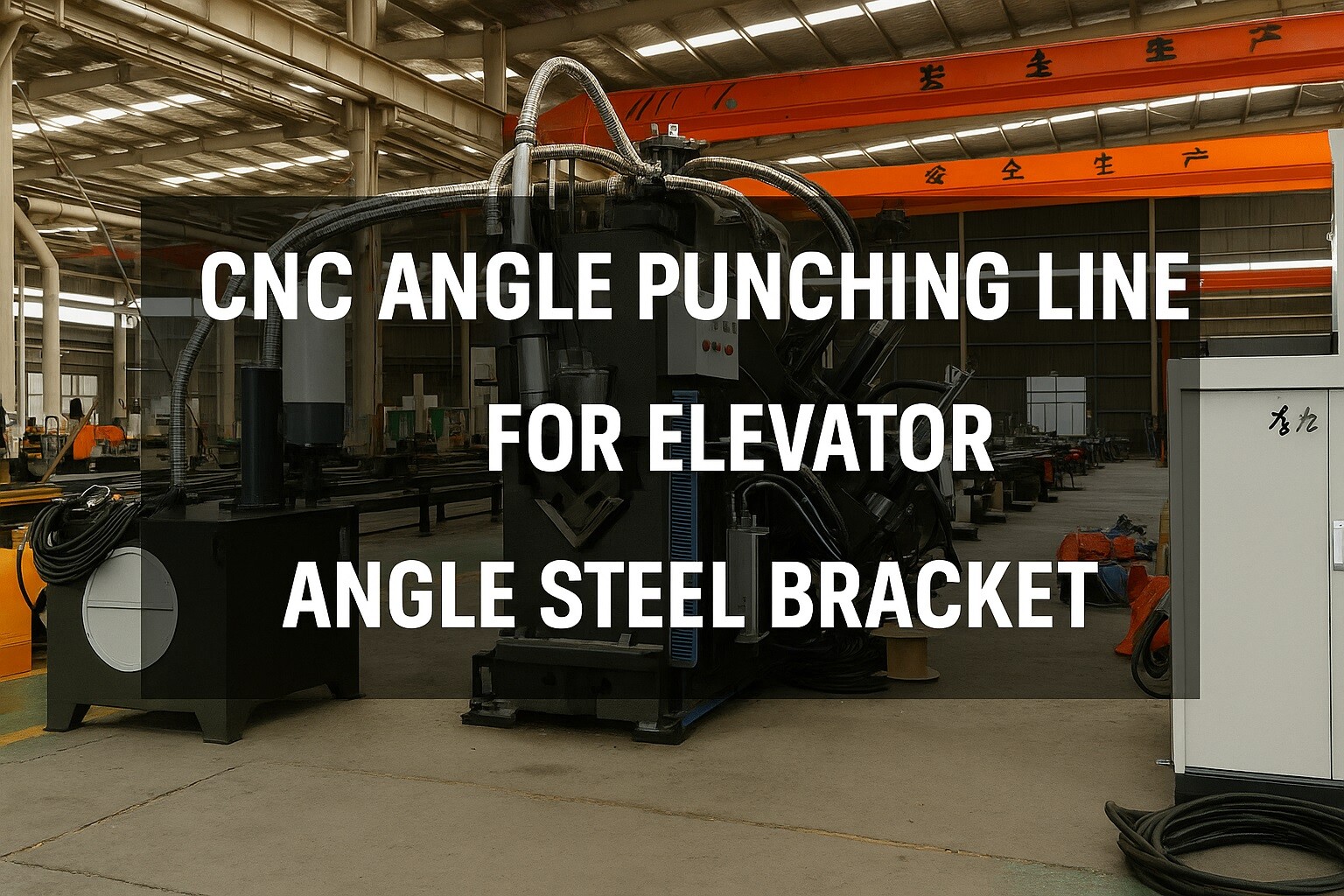 ?Boosting Elevator Bracket Production with CNC Angle Punching Lines