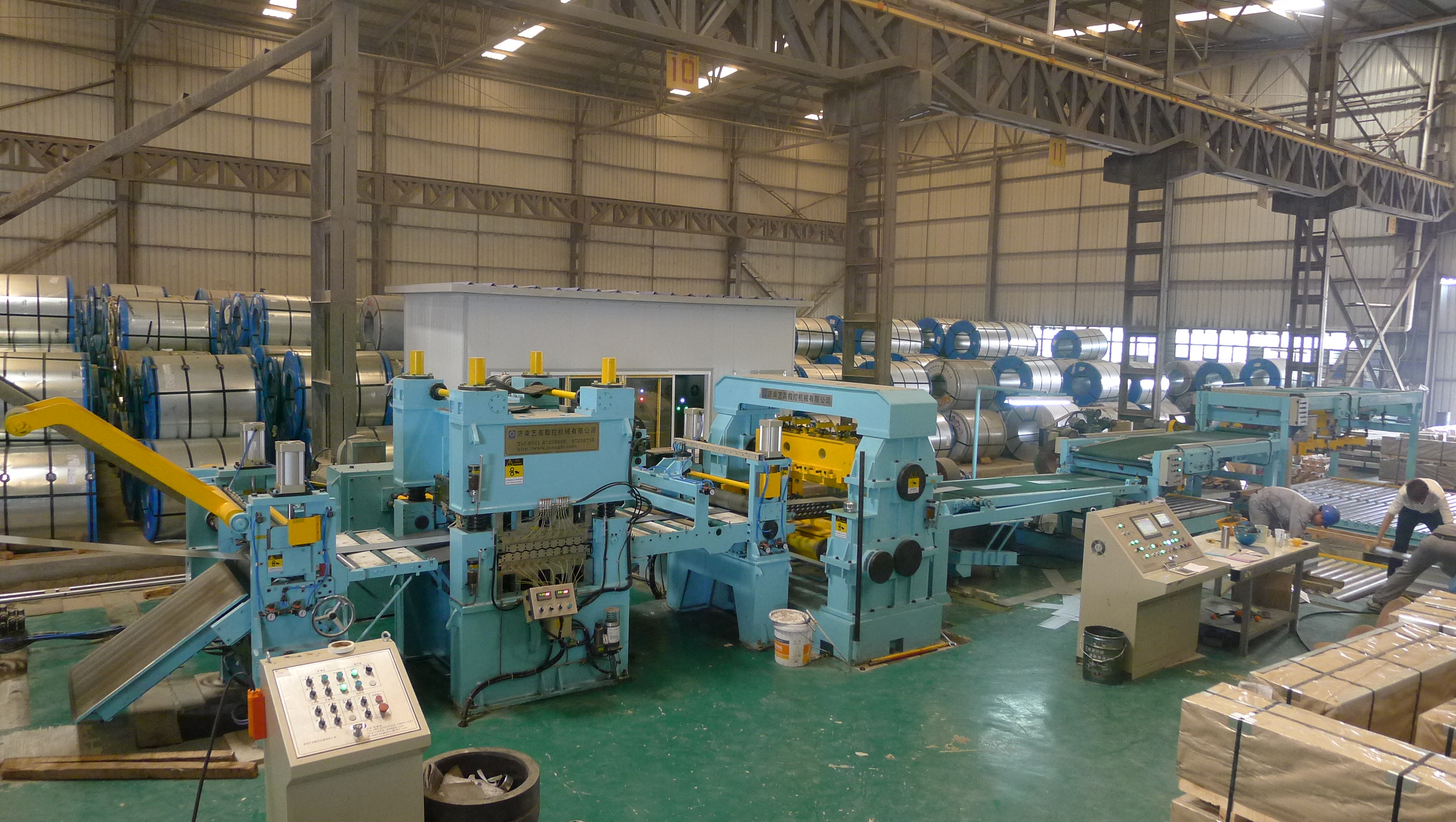 Rotary Shear Cut-to-Length Line Rotary Shear Cut-to-Length Line