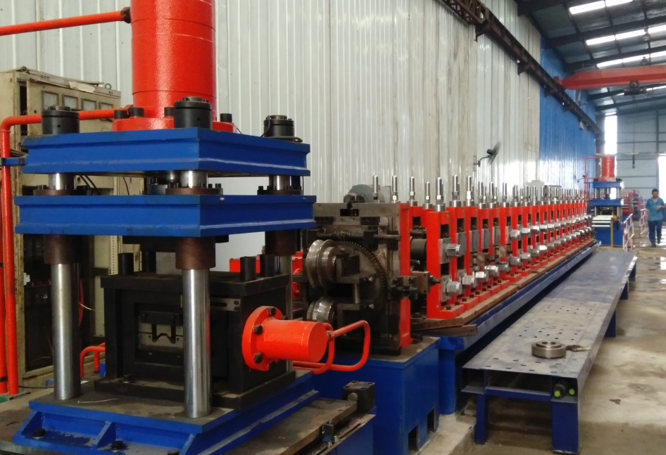 Shelf Column (Beam, Back Plate, Laminate) Cold Bending Forming Automatic Product Roll Forming Machine 