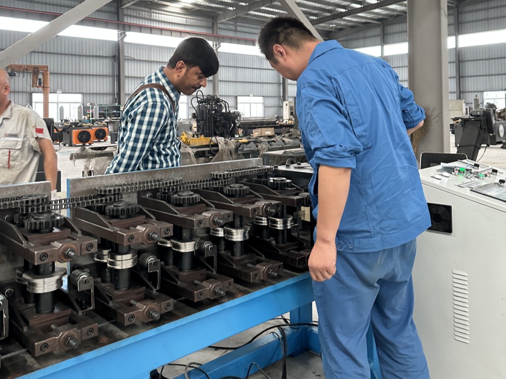 Jinan Ritec Successfully Delivered: The Roll Forming Machine Manufactured for Indian Customers Was Perfectly Launched