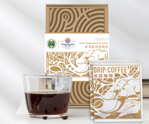Asian Elephants Drip Coffee
