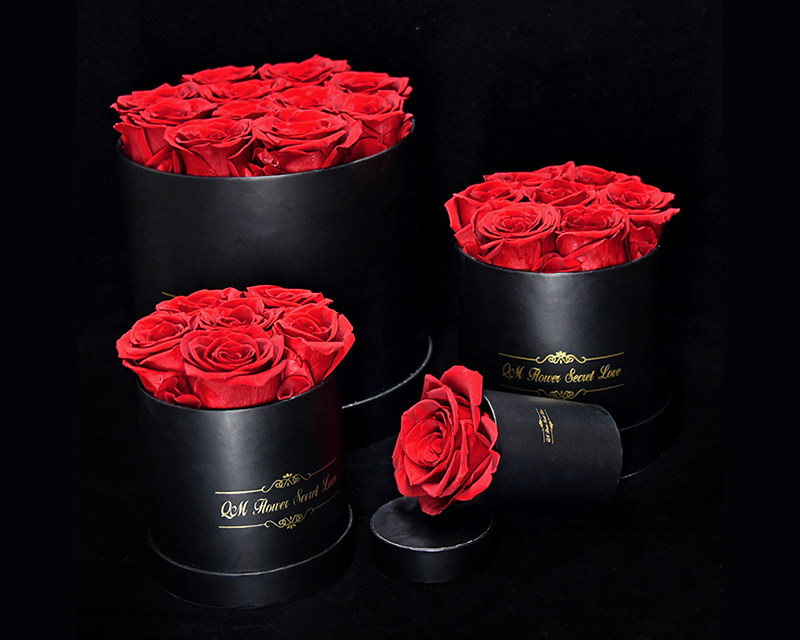 Preserved  rose in box
