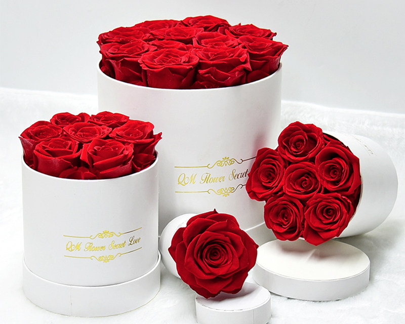 Preserved  rose in box