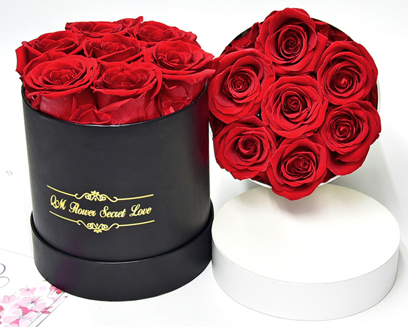 Preserved  rose in box