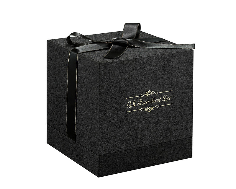 Preserved rose in glass cover