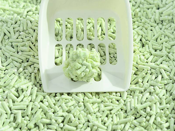 Наполнитель для кошачьего туалета с тофу (комкующийся)