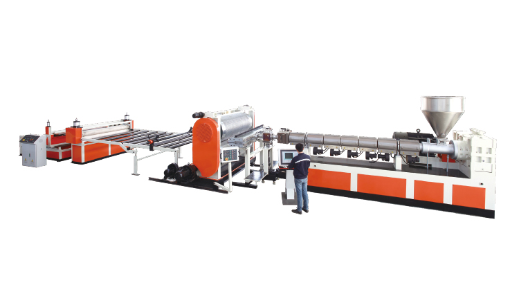 JWELL-PE Water Drainage Sheet Extrusion Line