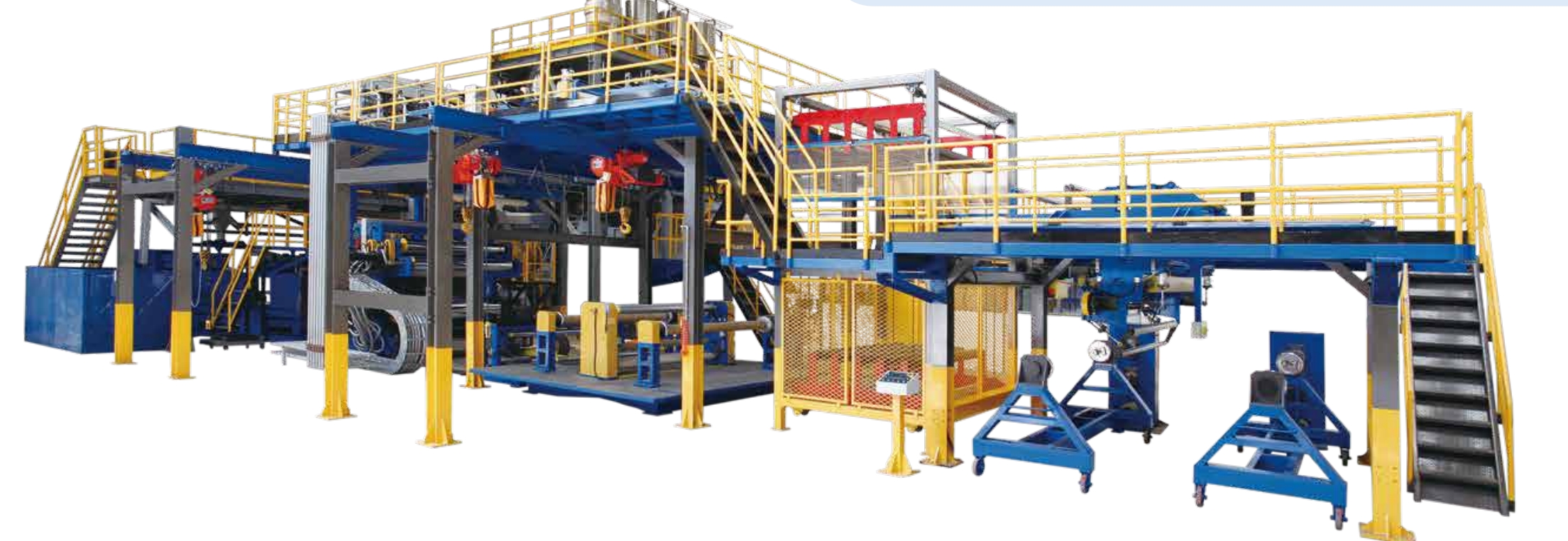 JWELL-TPO, PVC, EVA, PE Waterproof Sheet Extrusion Line