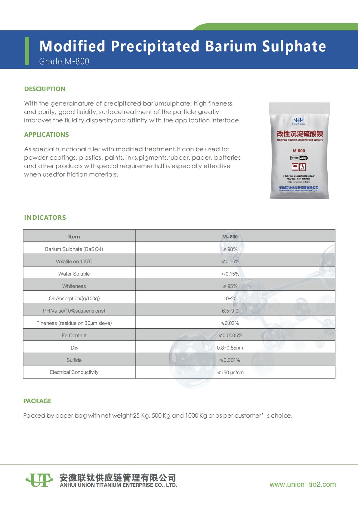 改性沉淀硫酸钡 M800 英_00 改性沉淀硫酸钡 M800 英_00