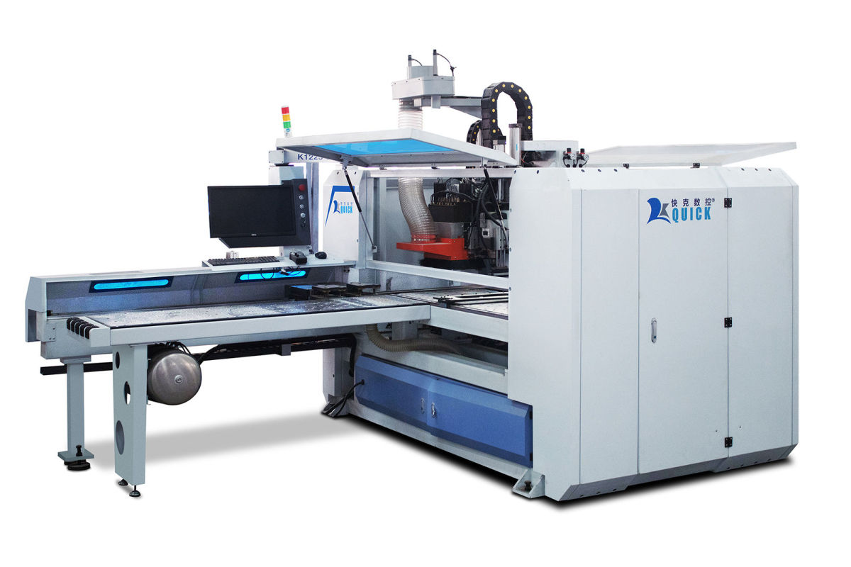 KQD1228-6F 6-гранный сверлильный станок для шкафов