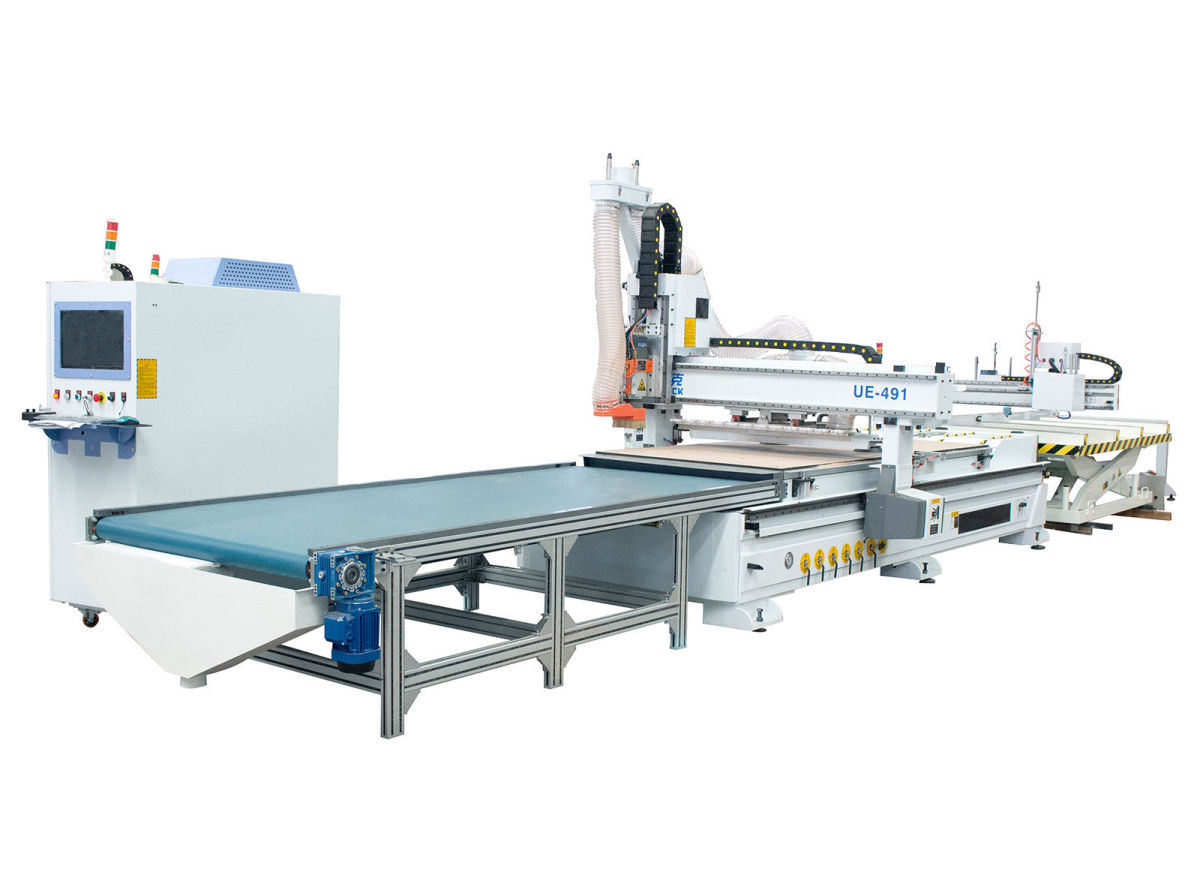 Вложенная линия ЧПУ с маркировкой штрих-кода