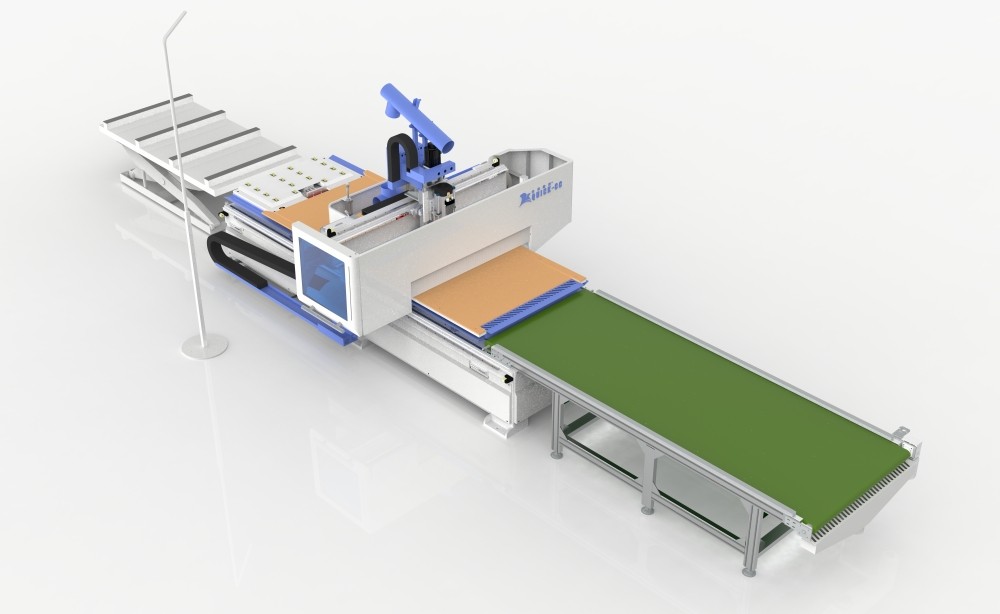 Рабочее видео высокопроизводительного фрезерного станка с ЧПУ CC High-end