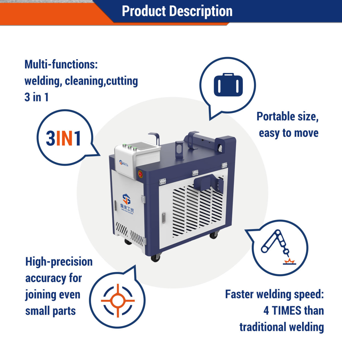 3 in 1 handheld laser welding cleaning machine 3 in 1 handheld laser welding cleaning machine