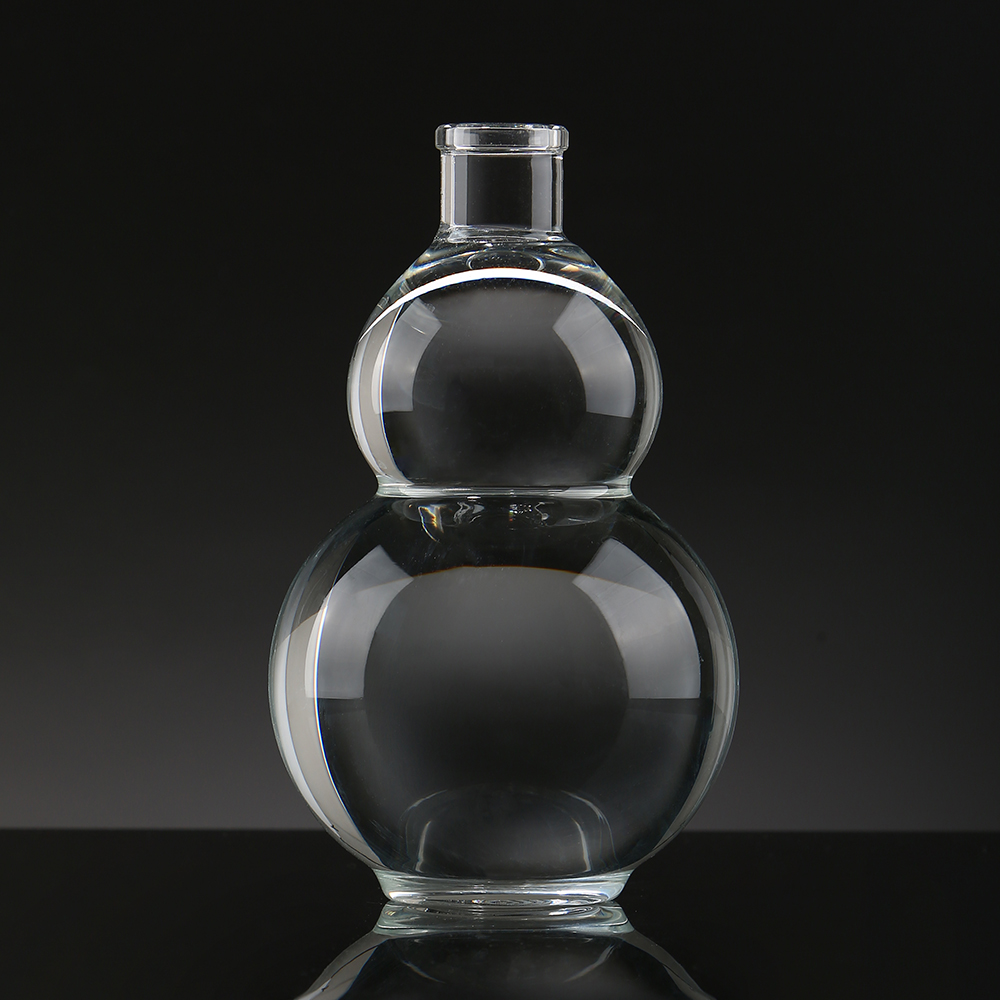 Jarrón de calabaza doble