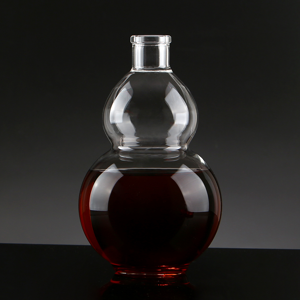 Jarrón de calabaza doble