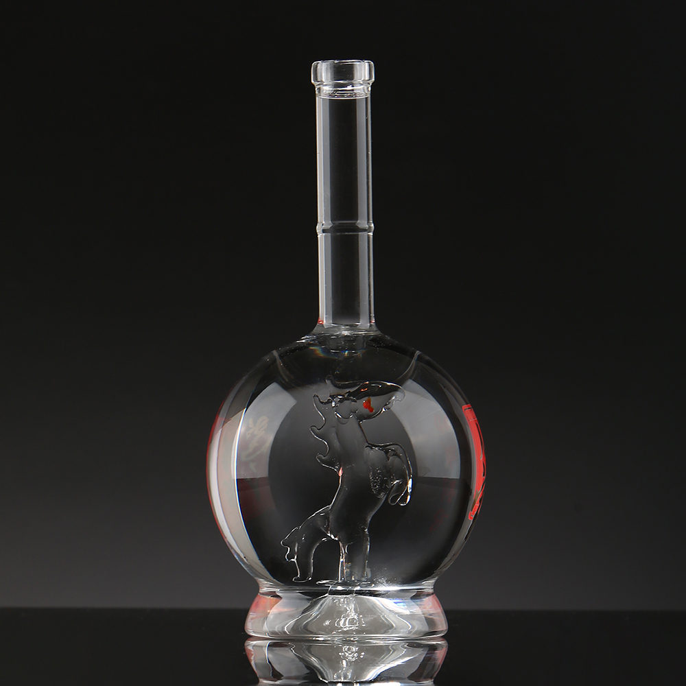 Tapa de cristal de vela lisa