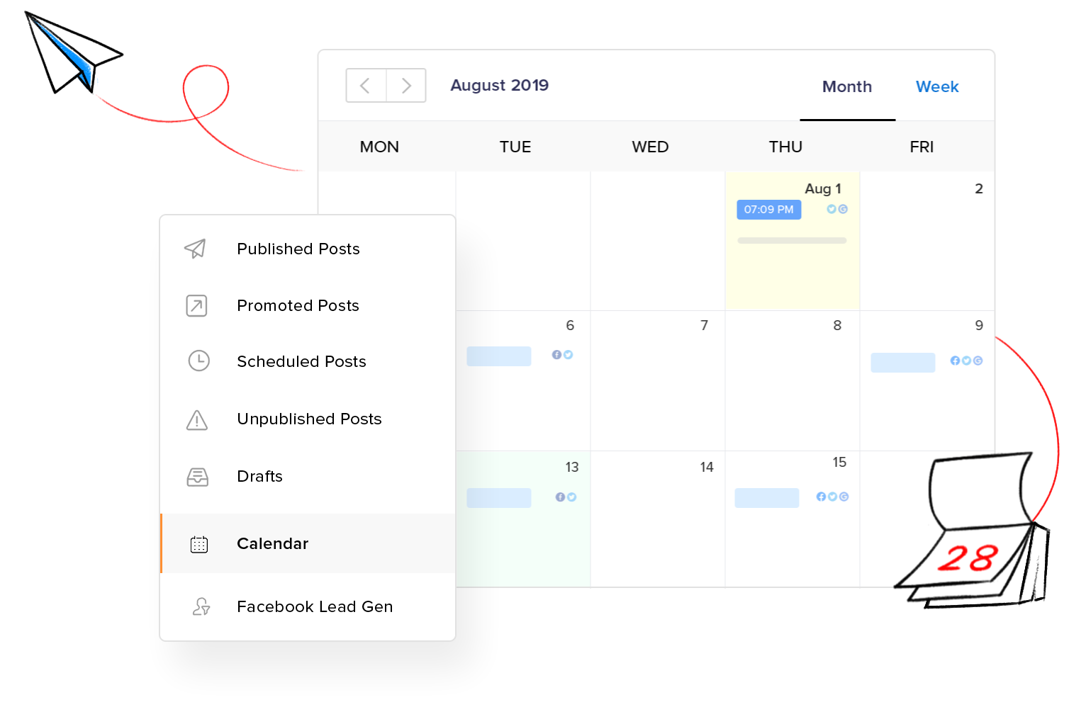 zoho social