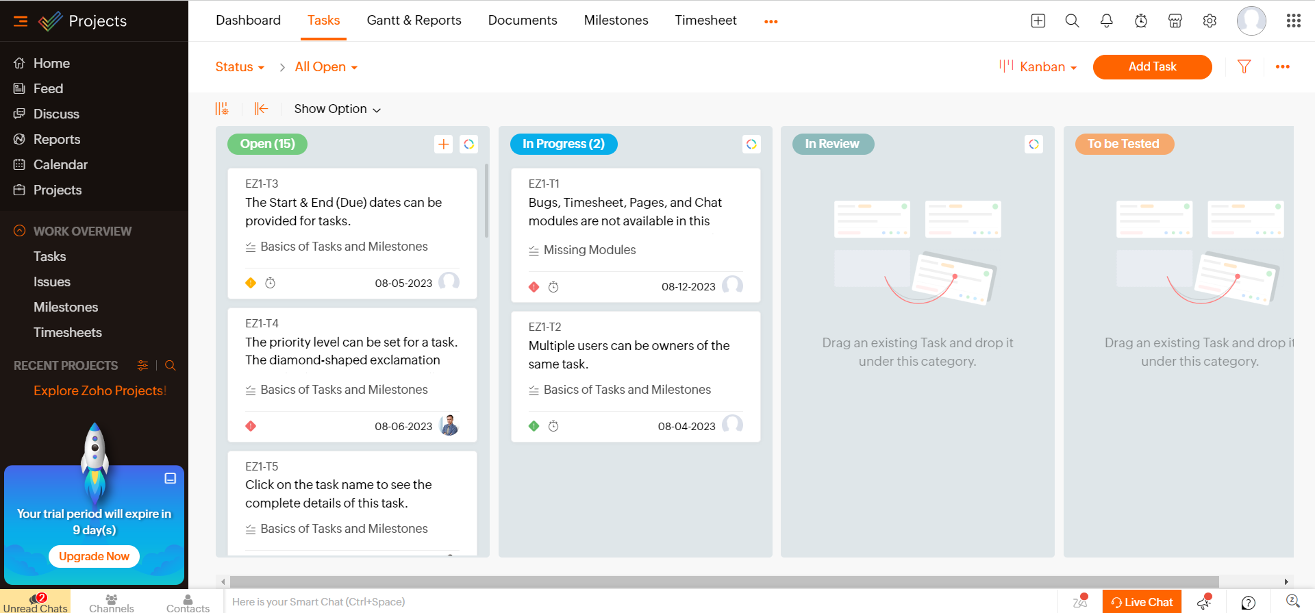 定制項目管理軟件