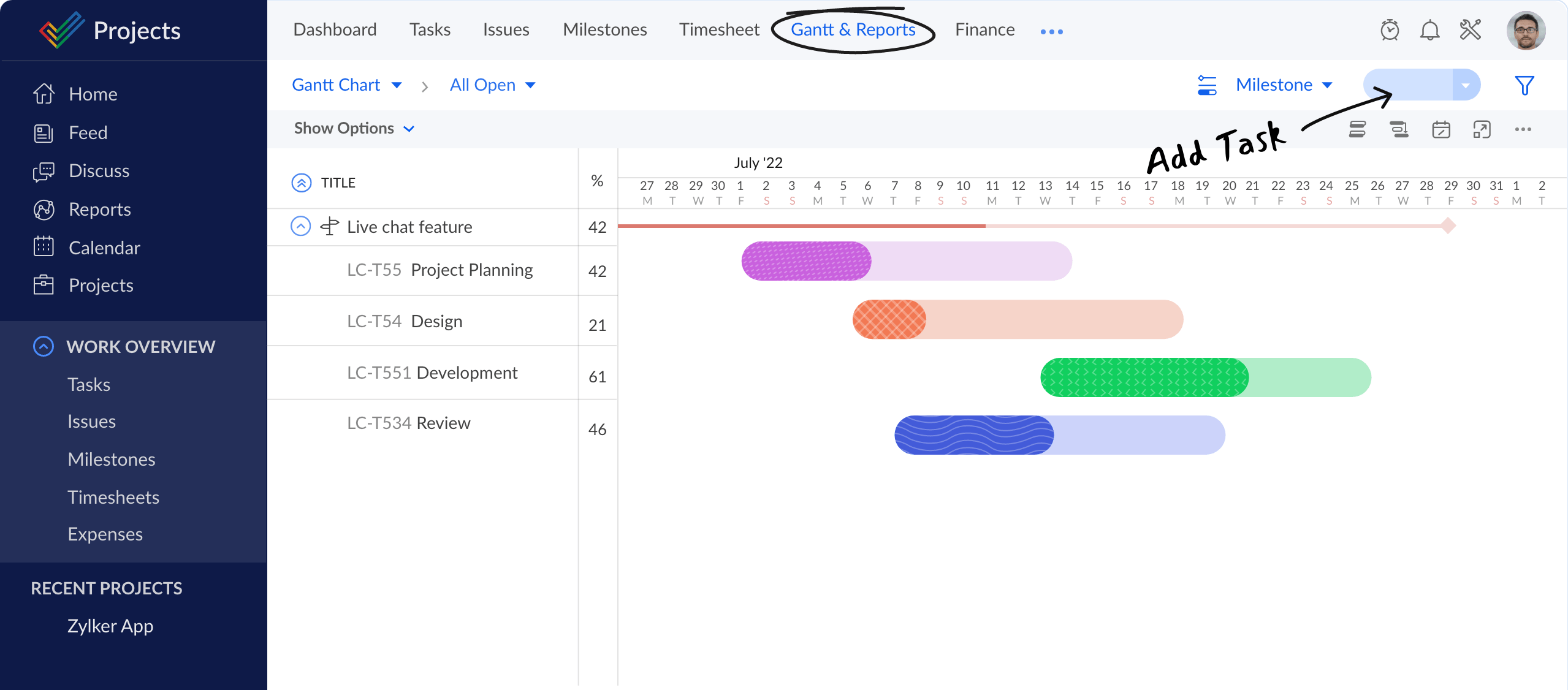 項目管理工時記錄