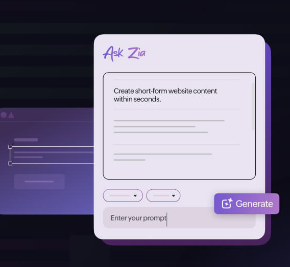 Zoho Pagesense｜如何在几分钟内生成网站文案