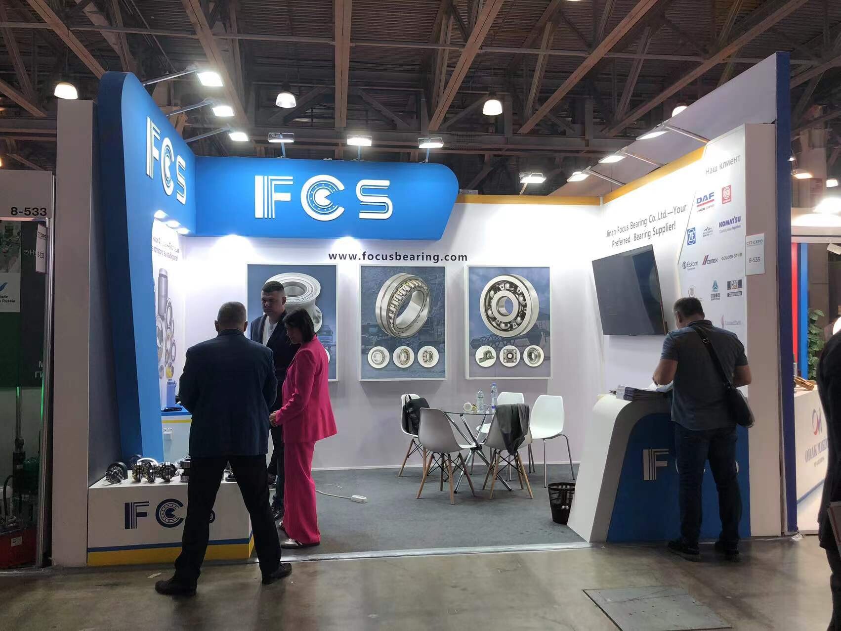 Focus Bearing, fabricante profesional de rodamientos, participa en la exposición CTT en Rusia