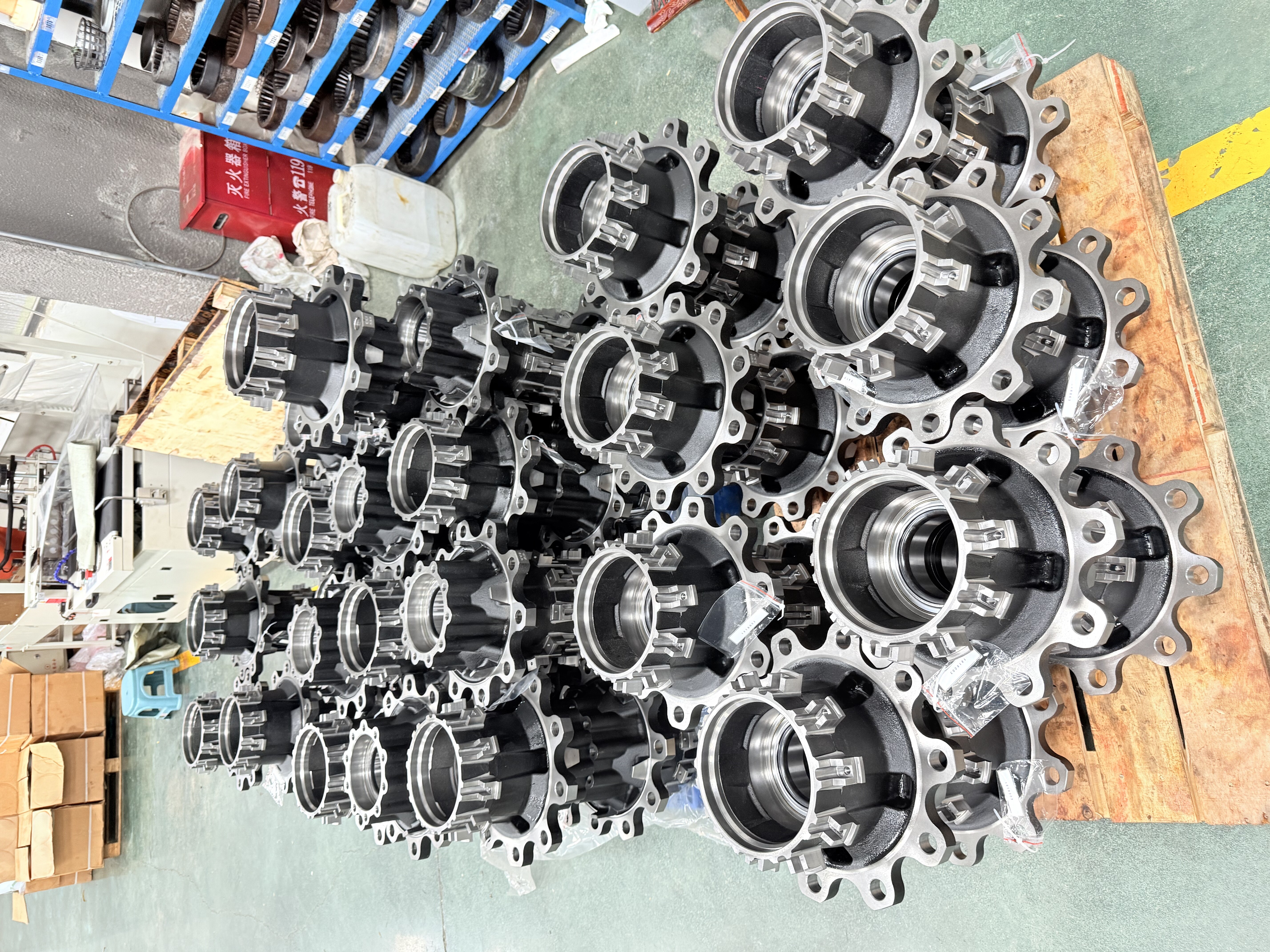 Conjuntos de ruedas de camión de alta calidad lanzados con éxito desde la producción