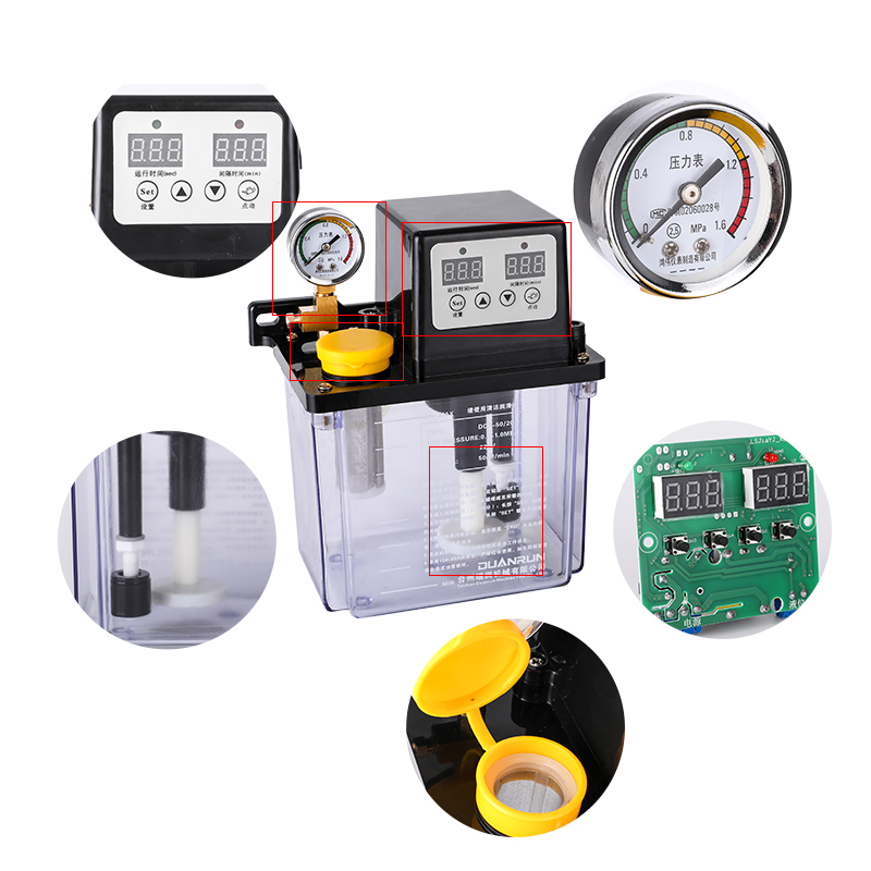 Bomba de aceite 1.2/1.5/1.8L para troqueladora manual Bomba de engranajes troqueladora