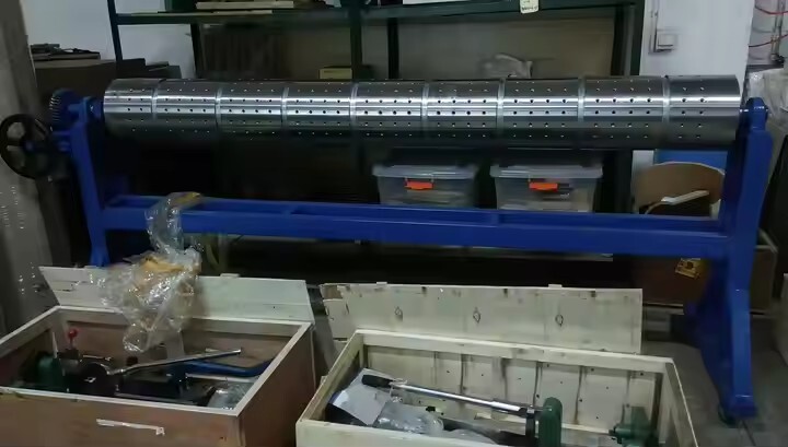 360/410/487 Cilindro de acero Rotary tambor de la máquina de corte para la fabricación de cajas