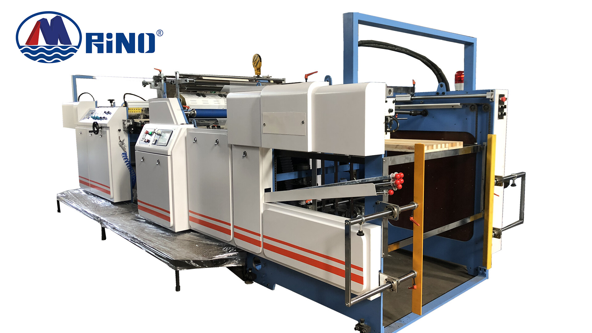 Máquina laminadora térmica de film pre-recubierto automática