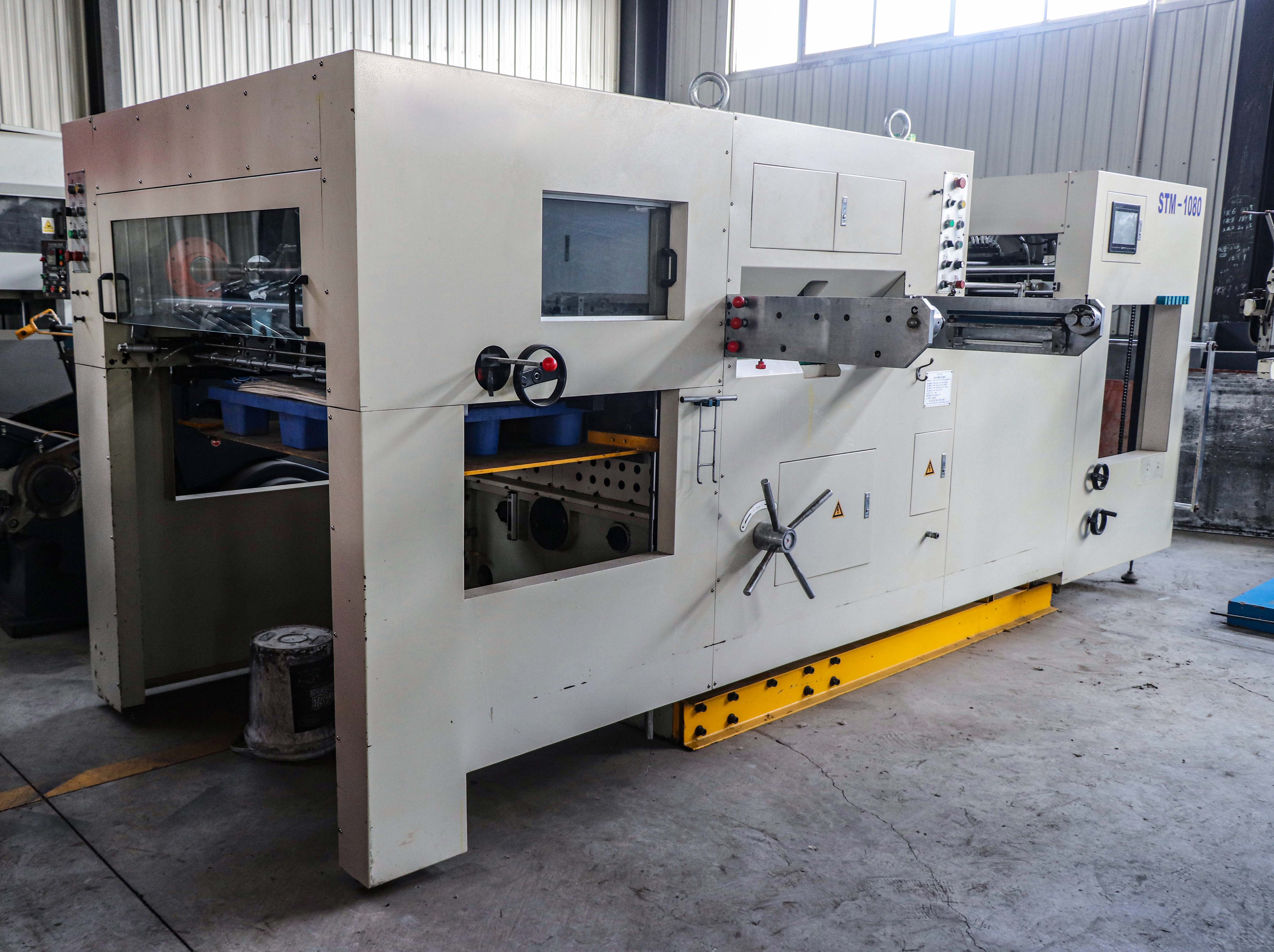 Semiautomático Máquina de indentación de troquelado 