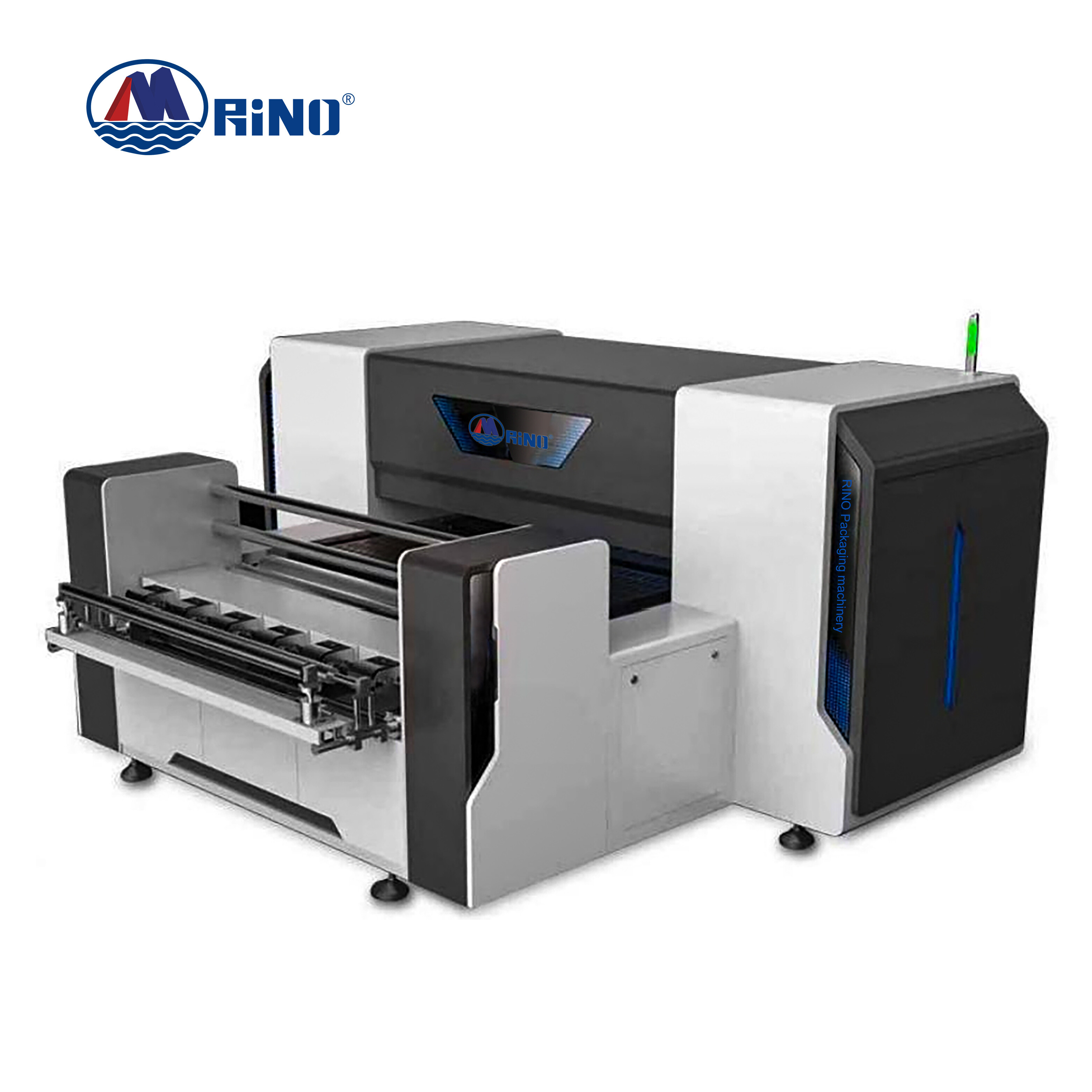 Máquina de impresión digital de cartón ondulado de una pasada Máquina de impresión digital de cartón ondulado de una pasada