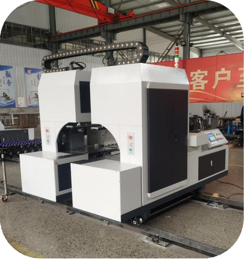 Flejadora automática de doble cabezal