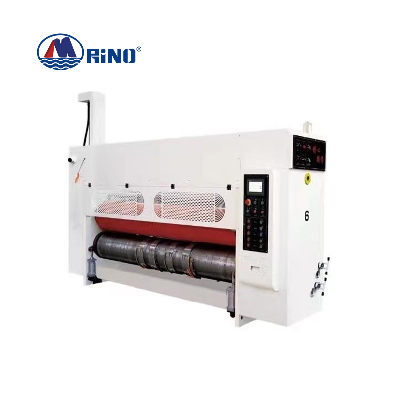 Cuatricromía de alta velocidad de impresión troquelado caja de pegamento línea de enlace Cuatricromía de alta velocidad de impresión troquelado caja de pegamento línea de enlace