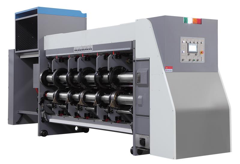 1632 Impresión bicolor ranurado troquelado plegado encolado línea de unión