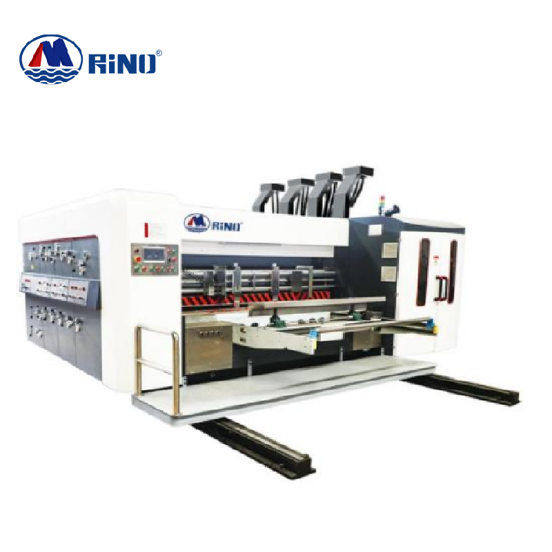 Impresora flexográfica automática de un color con troqueladora Impresora flexográfica automática de un color con troqueladora