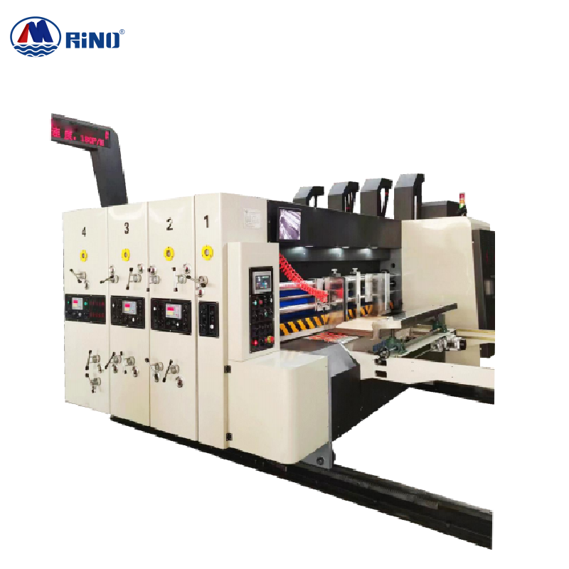 Máquina de impresión flexográfica de un color con troqueladora Máquina de impresión flexográfica de un color con troqueladora