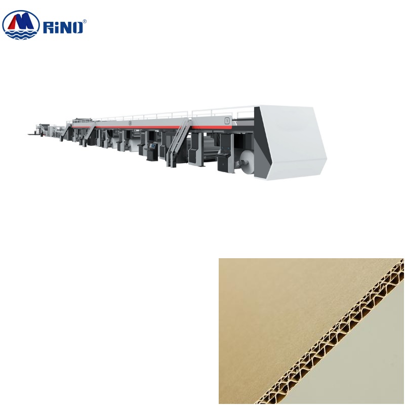 300-2200mm línea de producción de cartón ondulado de siete capas 300-2200mm línea de producción de cartón ondulado de siete capas