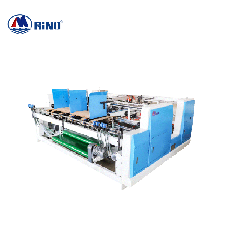 Máquina encoladora de carpetas de piezas dobles de alta velocidad Máquina encoladora de carpetas de piezas dobles de alta velocidad