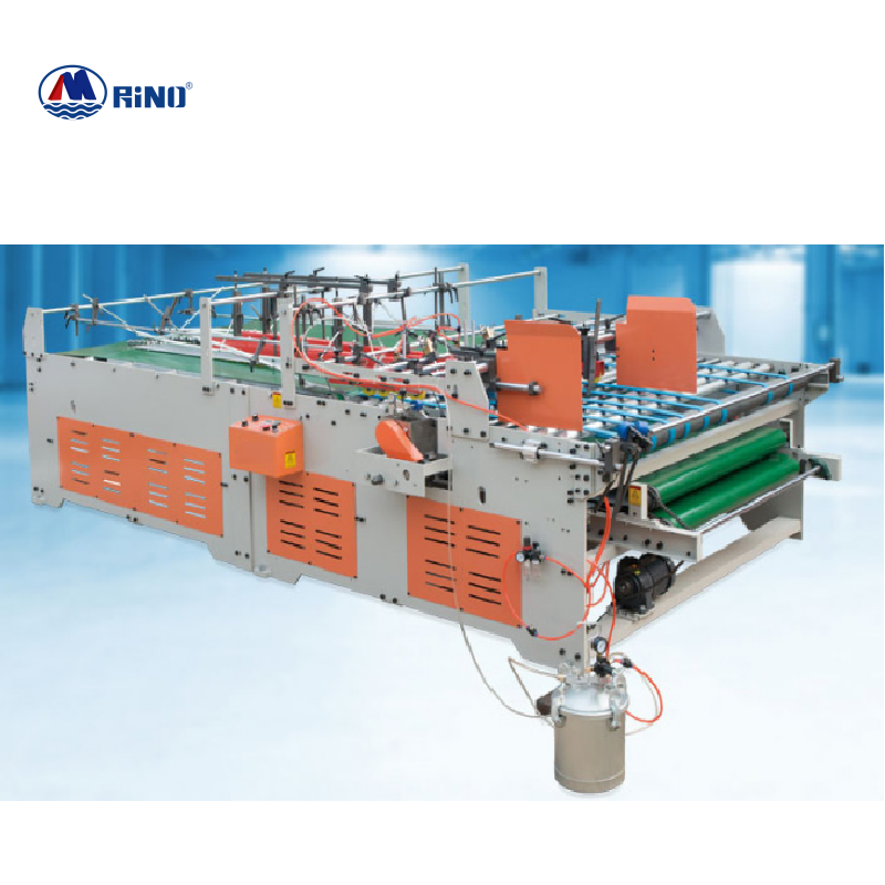 Máquina encoladora semiautomática de carpetas de fondo fijo Máquina encoladora semiautomática de carpetas de fondo fijo