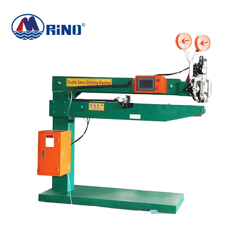 Máquina de coser manual de doble servo