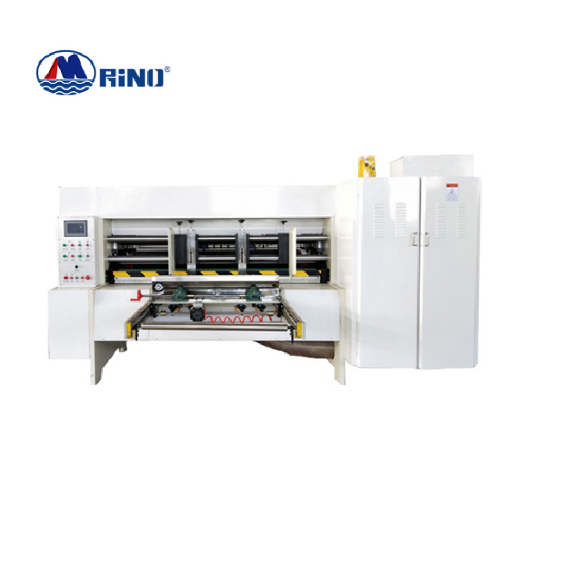 Máquina troqueladora rotativa con alimentación por el borde de ataque Máquina troqueladora rotativa con alimentación por el borde de ataque