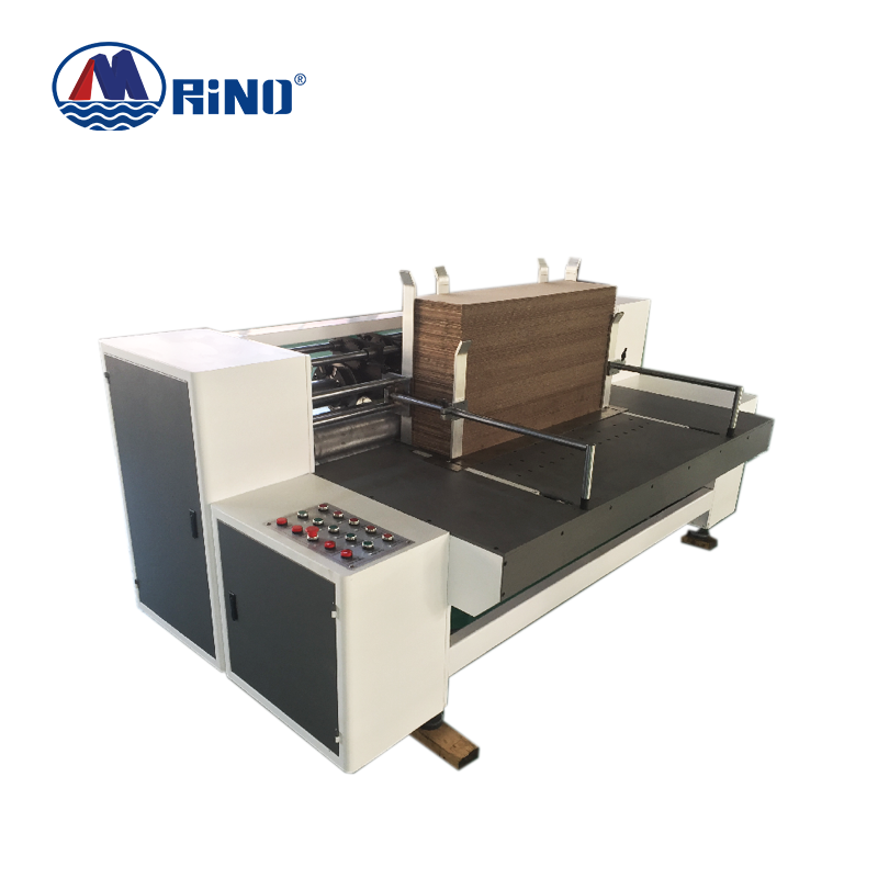 Máquina formadora de ranuras automática para cajas de cartón