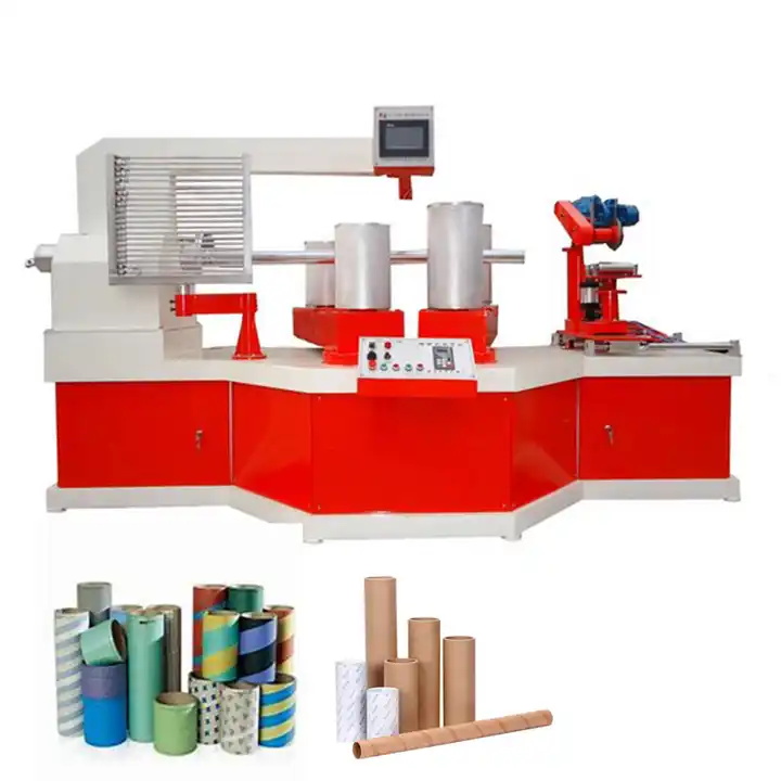 Máquina automática de fabricación de tubos de papel paralelos 