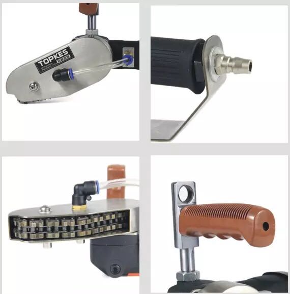 Máquina peladora de papel usado