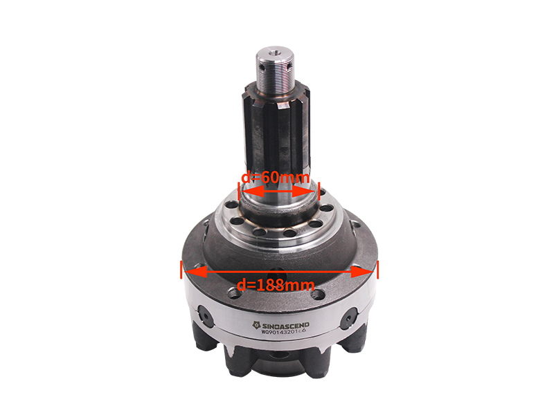 Дифференциал в сборе 0166 8 зубьев