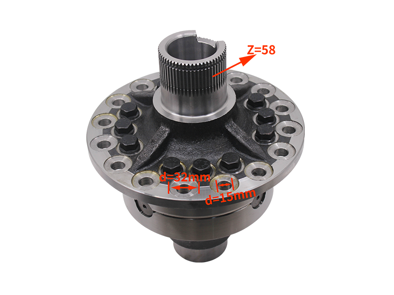 Межколесный дифференциал в сборе